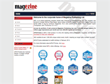 Tablet Screenshot of magezinepublishing.com
